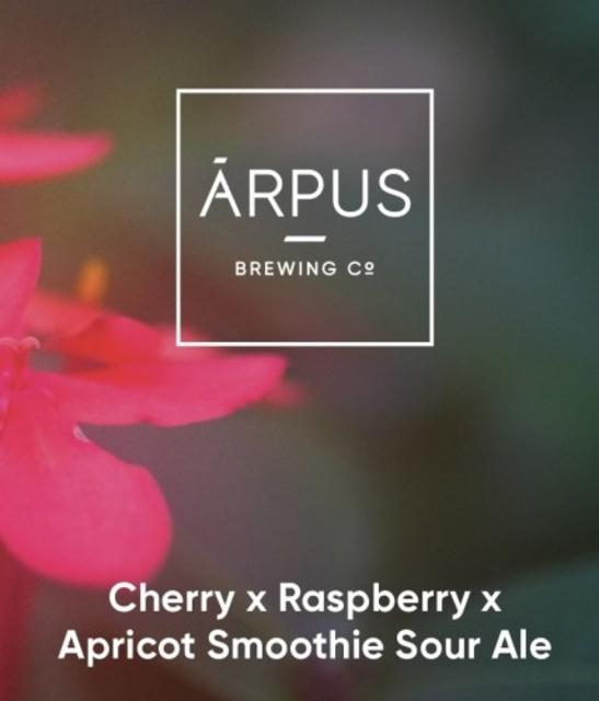 Cherry x Raspberry x Apricot Smoothie Sour Ale 4.0%, Ārpus Brewing Co., Latvia