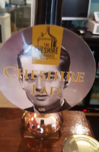 Cheshire Lad 4.2%, The Cheshire Brewhouse, England