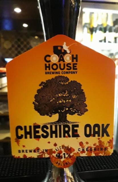 Cheshire Oak 4.1%, The Coach House Brewing Co, England