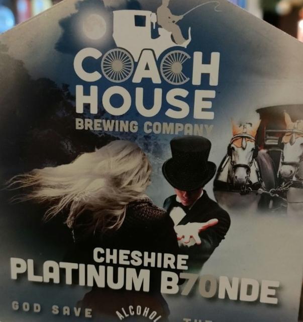 cheshire platinum b70nde 4.1%, The Coach House Brewing Co, England