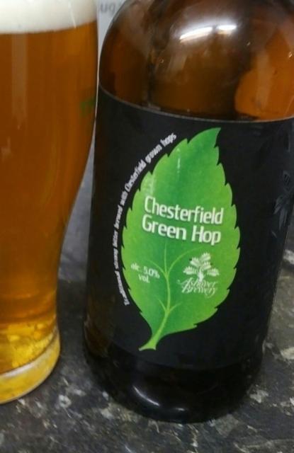 Chesterfield Green Hop 5.0%, Ashover Brewery, England