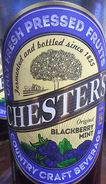 chesters blackberry and mint 7.0%, Chester's, Russia