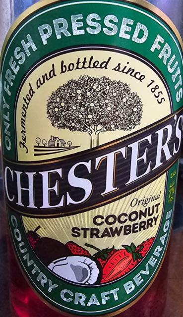 chester's coconut & strawberry 7.0%, Chester's, Russia