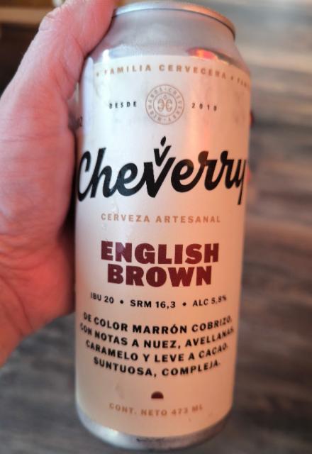 English Brown 5.8%, Cerveceria Cheverry, Argentina