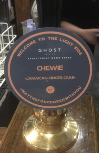 Chewie 6.5%, Ghost Brew Co., England