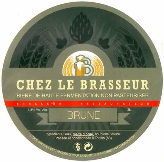 Chez Le Brasseur Brune 4.8%, Chez Le Brasseur, France