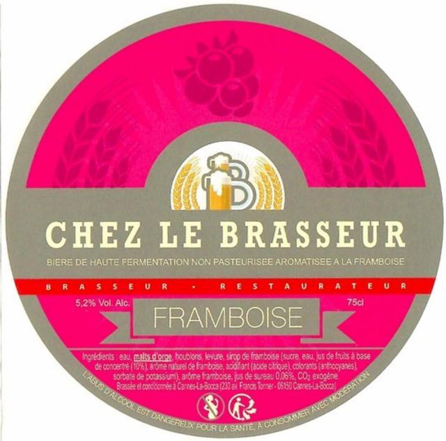 Chez Le Brasseur Framboise 5.2%, Chez Le Brasseur, France