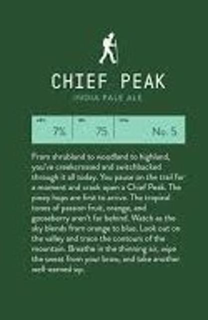 Chief Peak 7.0%, Topa Topa Brewing Company, United States