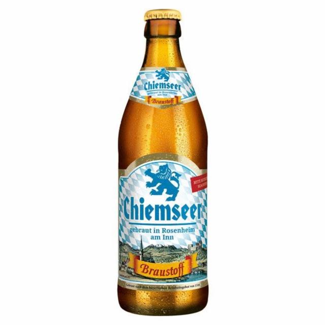 Chiemseer Braustoff 5.2 %, Auerbräu Rosenheimer Spezialitätenbrauerei (Paulaner Brauerei), Germany