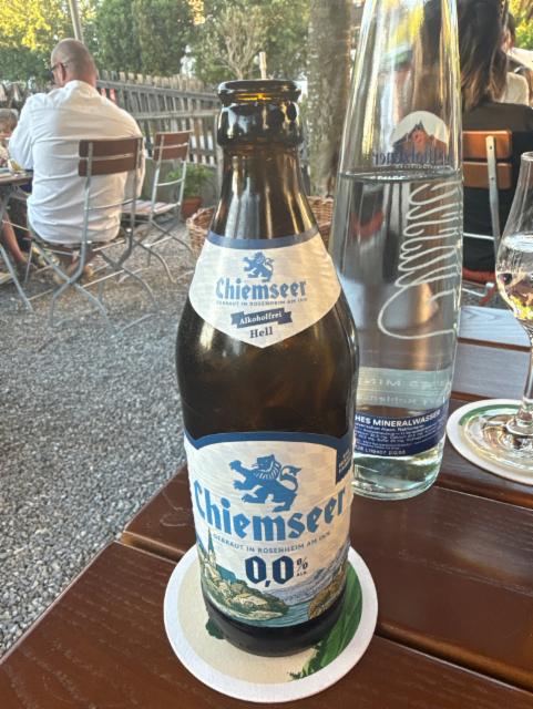 Chiemseer hell alkoholfrei 0.0%, Auerbräu Rosenheimer Spezialitätenbrauerei (Paulaner Brauerei), Germany