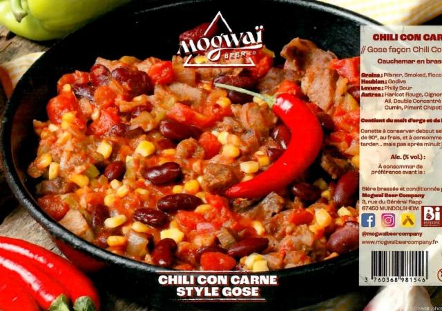 Chili Con Carnage 4.9%, Mogwaï Beer Company, France