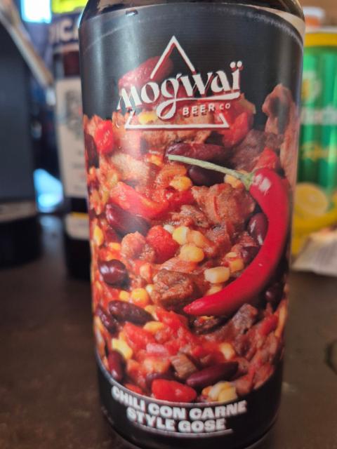 chili con carne style gose 5.0%, Mogwaï Beer Company, France