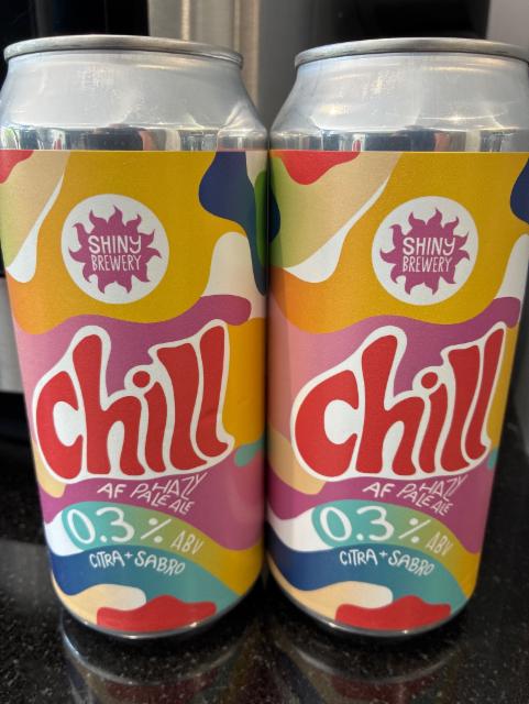 Chill AF 0.3%, Shiny Brewery, United Kingdom