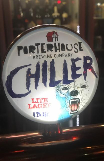 Chiller 4.2%, The Porterhouse Brewing Company, Ireland