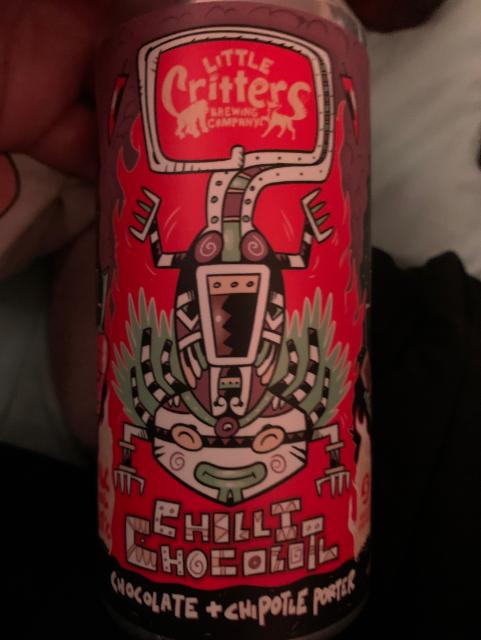 Chilli Chocolotl 5.7%, Little Critters Brewery, England