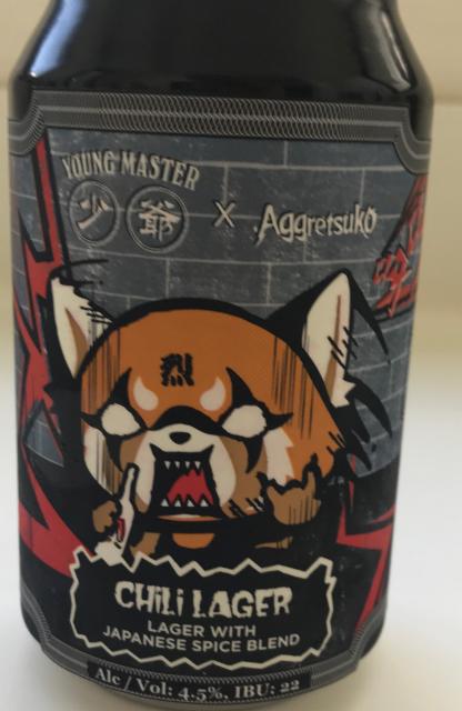 Chilli Lager 4.5%, Young Master Brewery / 少爺啤, Hong Kong