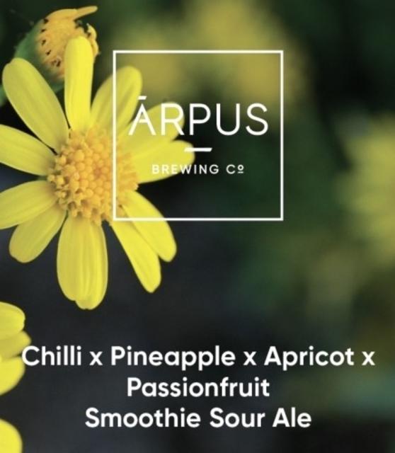 Chilli x Pineapple x Apricot x Passionfruit Smoothie Sour Ale 4.5%, Ārpus Brewing Co., Latvia
