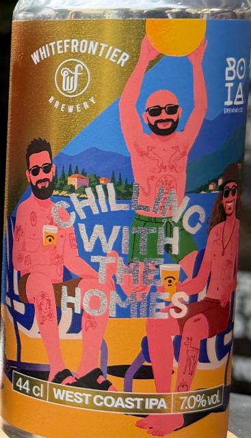 Chilling with the hommies 7.0%, White Frontier Brewery, Switzerland