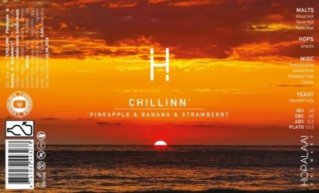 Chillinn' With Pineapple & Banana & Strawberry 5.2%, Hopalaa, Latvia