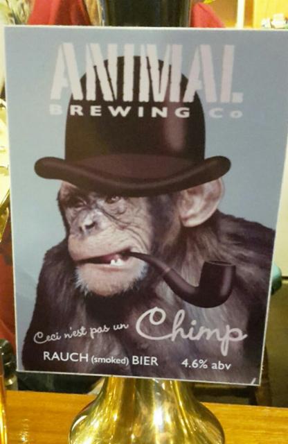 Chimp 4.6%, Animal Brewing Co., England