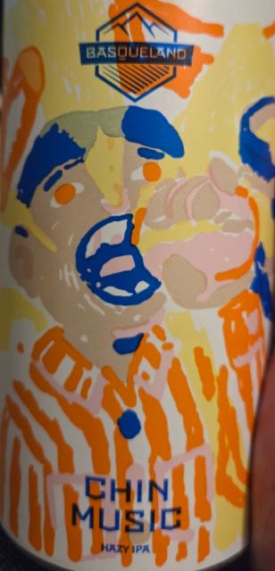 Chin Music 5.8%, Basqueland Brewing, Spain