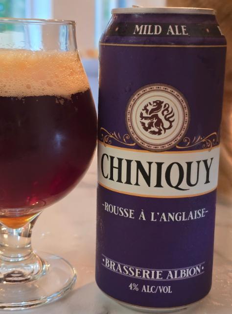Chiniquy 4.0%, Brasserie Artisanale Albion, Canada