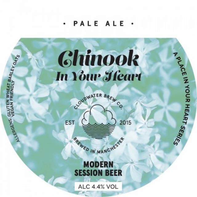 Chinook In Your Heart 4.4%, Cloudwater Brew Co., England