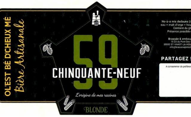 Chinquante-Neuf Blonde 6.5%, Pinte De Saire, France