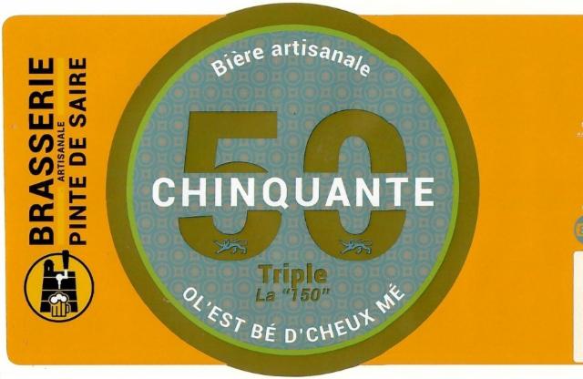 Chinquante Triple, Pinte De Saire