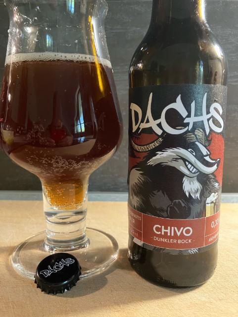 Chivo Dunkler Bock 7.2%, Dachs Brauhandwerk GmbH, Germany