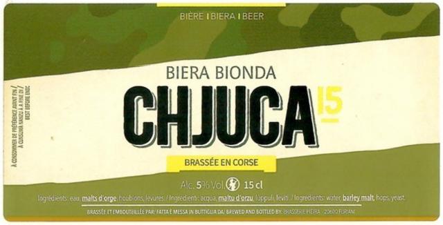Chjuca 5.0%, Brasserie Pietra, France