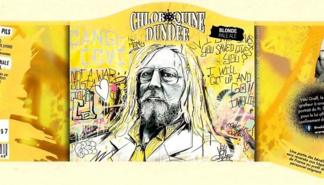 Chloroquine Dundee Blonde Ale 5.0%, Kiss'Wing, France