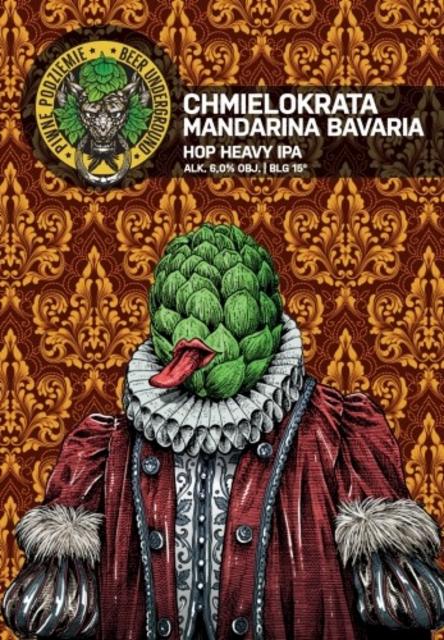 CHMIELOKRATA MANDARINA BAVARIA 6.0%, Piwne Podziemie, Poland