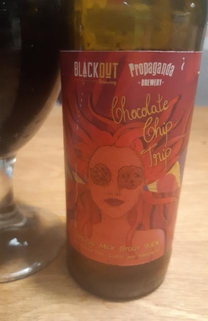 Choclate Chip Trip 9.5%, Blackout Brewing, Romania