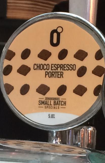 Choco Espresso Porter 5.0%, Zerodegrees, England