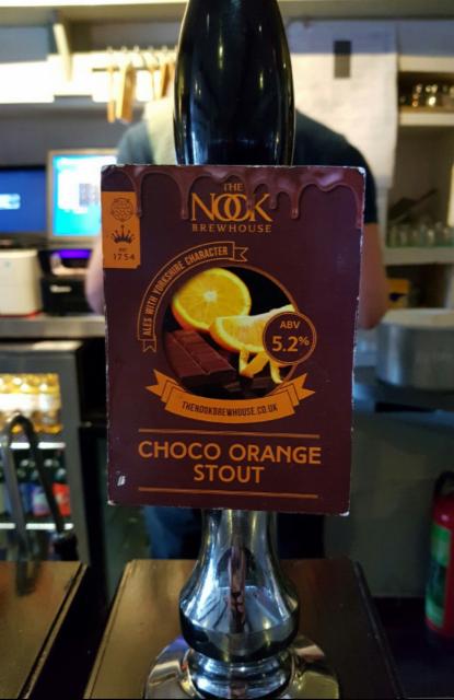 Choco Orange Stout 5.2%, The Nook Brewhouse, England