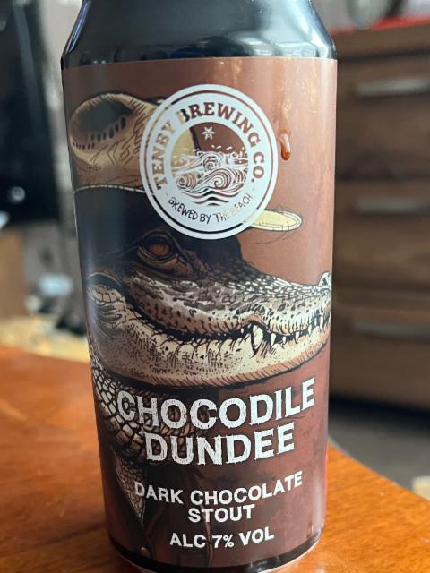 Chocodile Dundee 7.0%, Tenby Brewing Co., Wales