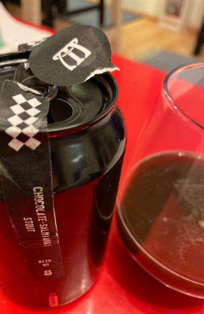 Chocolate-Salmiakki Stout 5.0%, Mamu Brewing, Finland