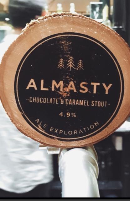 Chocolate & Caramel Stout 4.9%, Almasty Brewing Co, England