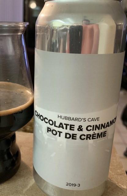 Chocolate & Cinnamon Pot De Crème (2019-4) 12.0%, Hubbard's Cave, United States