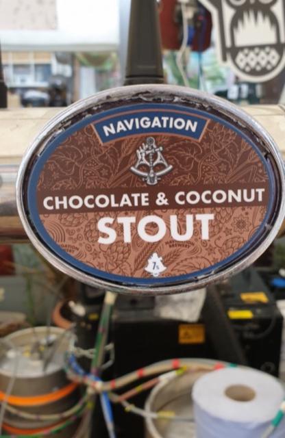Chocolate & Coconut Stout 7.0%, Navigation Brewery, England