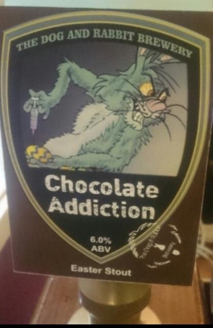 Chocolate Addiction 6.0%, The Dog And Rabbit Brewery, England