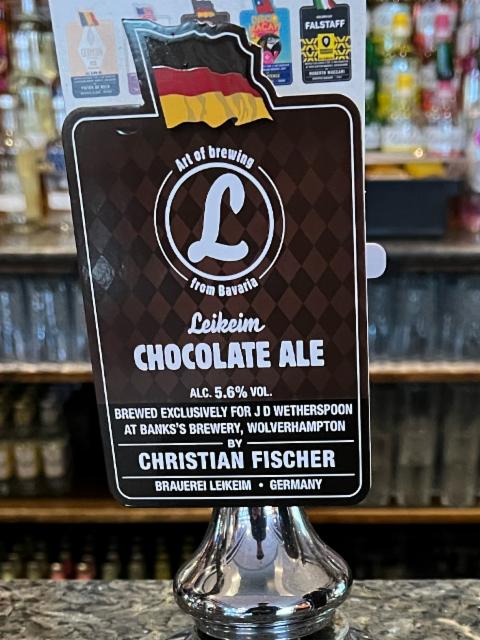Chocolate Ale 5.6%, Altenburger Brauerei (Leikeim), Germany