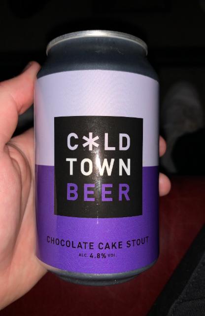 Chocolate Cake Stout 4.8%, Cold Town Beer, Scotland