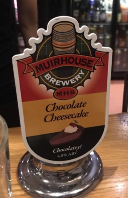 Chocolate Cheesecake 4.8%, Muirhouse Brewery, England