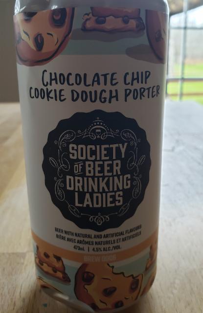 Chocolate Chip Cookie Dough Porter 4.5%, Henderson Brewing, Canada