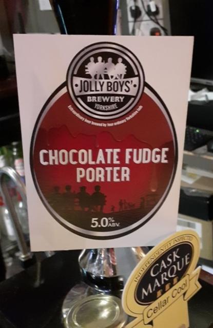 Chocolate Fudge Porter 5.0%, Jolly Boys Brewery Ltd, England