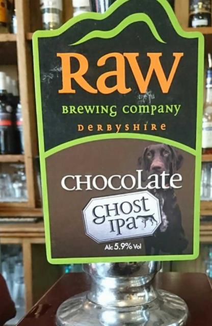 Chocolate Ghost IPA 5.9%, Raw Brewing Company, England