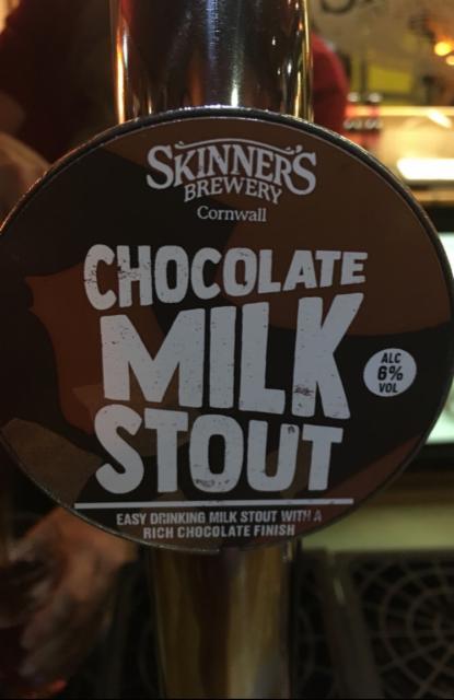 Chocolate Milk Stout 6.0%, Skinner's Brewery, England
