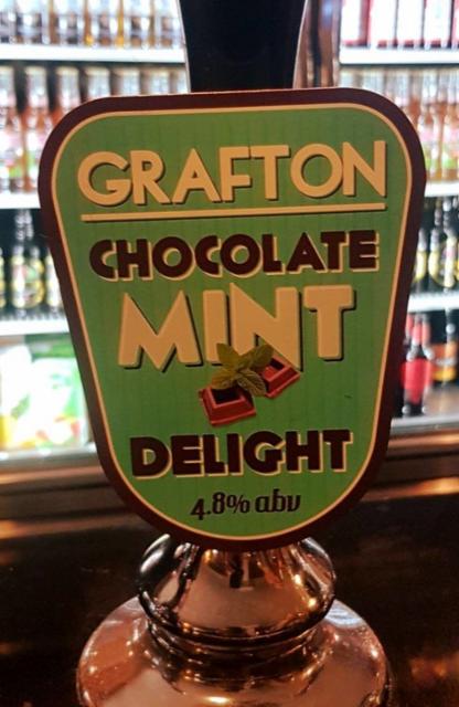 Chocolate Mint Delight 4.8%, Grafton Brewing Co., England